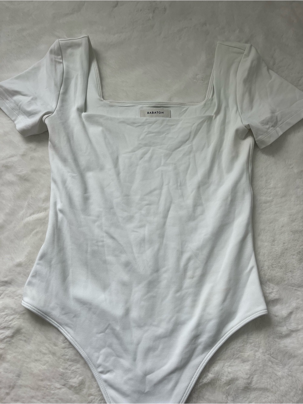 Aritzia White Bodysuit